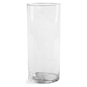 Váza sklo 8x23 cm