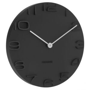 Karlsson Nástěnné hodiny KA5311 čierna