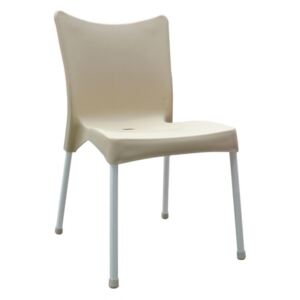 MEGA PLAST MP464 VITA (AL nohy) stolička, 82,5x48x55 krémová