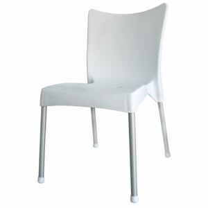 MEGA PLAST MP464 VITA (AL nohy) stolička, 82,5x48x55 biela