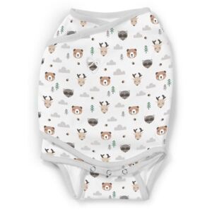 Summer Infant Zavinovačka SwaddleMe Kicksie S lesné zvieratká