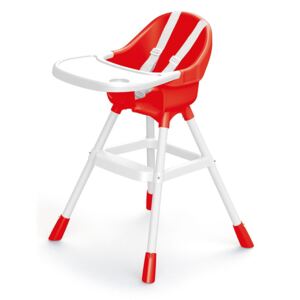 DOLU Detská jedálenská stolička, červená