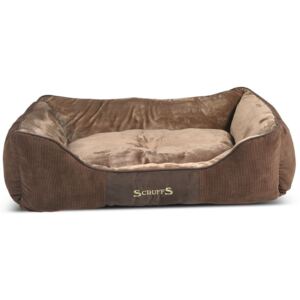 Scruffs Chester Box Bed čokoládový veľ. XL