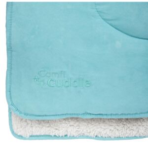 CuddleCo Detská deka Comfi-Cuddle 140 x 100 cm, Tiffany Blue