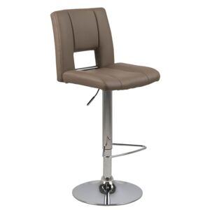 Design Scandinavia Barová stolička Larry (Súprava 2 ks), cappucino