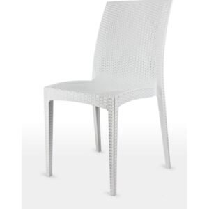 MEGA PLAST MP1352 DALIA stolička biela