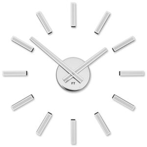 Future Time Dizajnové nalepovacie hodiny FT9400WH Modular white 40cm