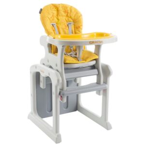 Babypoint Jedálenská stolička Gracia, žltá