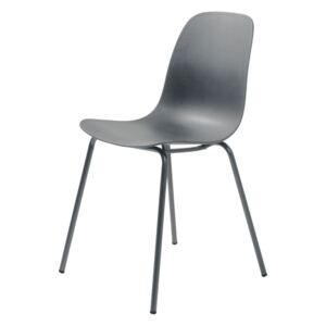 Dizajnová stolička Jensen sivá