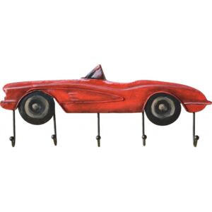Superposter Kovový obraz Red Cabriolet