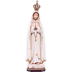 Socha Fatimskej Panny Márie s korunou