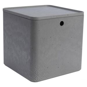 CURVER úložný box beton XL s vekom