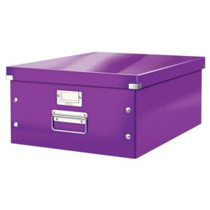 LEITZ Veľká škatuľa A3 Click & Store purpurová