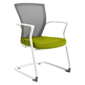 Office Pro Rokovacia stolička MERENS WHITE BI203 zelená