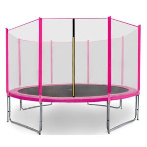 Aga Sport Pro Trampolína 366 cm Pink + ochranná sieť