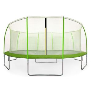 Aga Sport Fit Trampolína 430 cm Light Green + vnútorná ochranná sieť