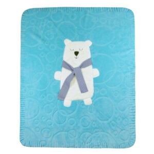 KOALA Detská deka Koala Polar Bear modrá Modrá