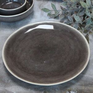 Keramický talíř Calais Coal Grey Dinner Plate ⌀ 26 cm