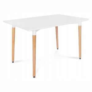 Ekspand Jedálenský stôl WHITE MINIMAL 120x70cm