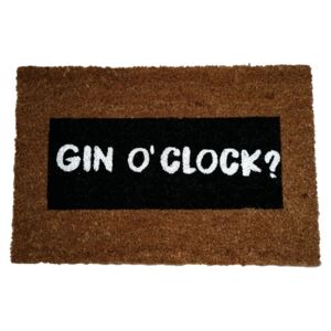 Rohožka Artsy Doormats Gin O'Clock Glitter, 40 × 60 cm