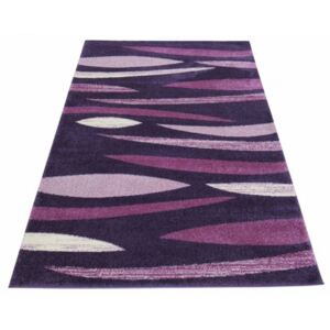 Kusový koberec Mayon fialový, Velikosti 80x150cm