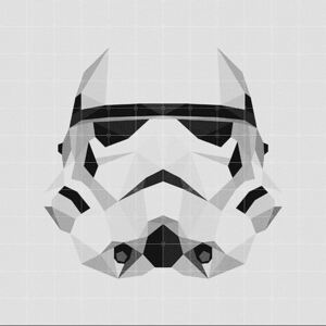 IXXI Skladaný obraz Star Wars Stormtrooper extra veľký