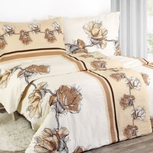 Goldea krepové posteľné obliečky - vzor 474 140 x 200 a 70 x 90 cm