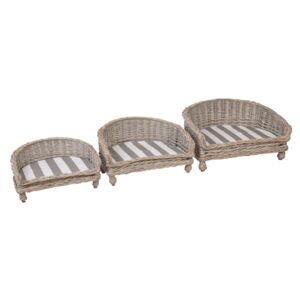 Postele pre psy - (3) 55 * 44 * 28/67 * 53 * 33/77 * 61 * 39 cm