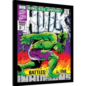 Rámovaný Obraz - Incredible Hulk - Inhumans