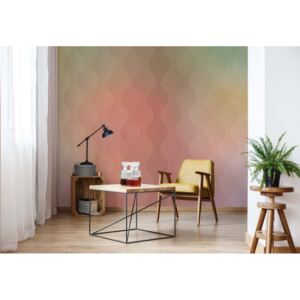 Fototapeta - Orange And Peach Modern Gradient Pattern Vliesová tapeta - 254x184 cm