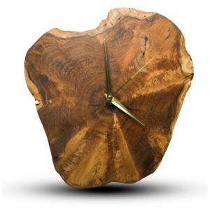 TIMMER wood decor RAW - Akáciové drevené hodiny