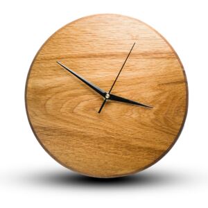 TIMMER wood decor Oak Ring - Dubové drevené hodiny