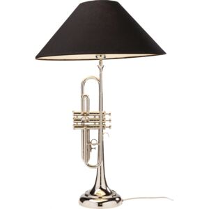 KARE DESIGN Stolná lampa Trumpet Jazz zlatá