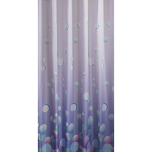 Aqualine 23035 sprchový záves 180x200cm, 100% polyester, svetlo fialový