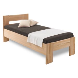 Drevená posteľ LENKA - buk 200x90 - buk