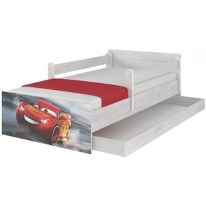 SKLADOM: Detská posteľ MAX bez šuplíku Disney - AUTA 3 160x80 cm
