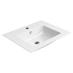GSI, PURA keramické umývadlo slim 60x50 cm, biela ExtraGlaze, 8836111