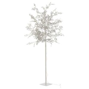 Strom biely strieborný s LED svetlom 2ks set BLUSHING BEAUTY