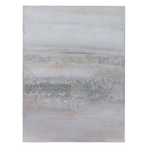 Obraz na plátne ružový šedý abstraktný BLUSHING BEAUTY