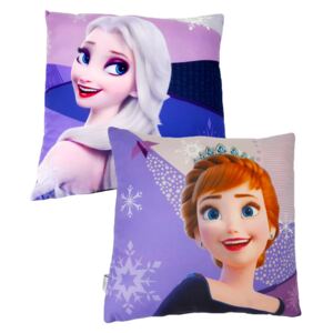 Setino Dievčenský vankúš "Frozen 2 " - 40x40cm - fialová