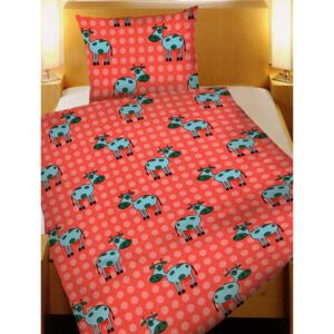 Detské posteľné obliečky s motívom kravičiek