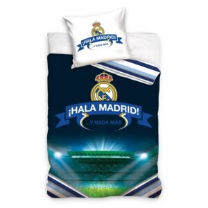 Posteľné obliečky Real Madrid modré Modrá