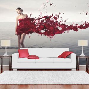 Fototapeta Bimago - Red beauty + lepidlo zadarmo 200x154 cm