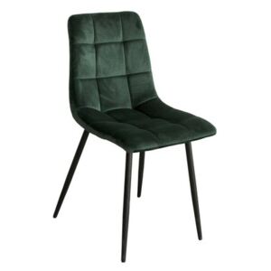 OVN stolička IDN 4092 zelená zamat / čierna