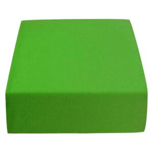 Jersey plachta MICRO zelená 90x200 cm