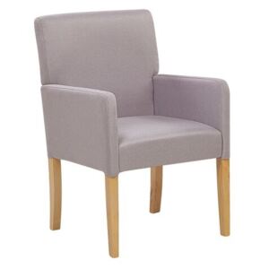 Jedálenská stolička ROCKY (textil) (svetlosivá). Vlastná spoľahlivá doprava až k Vám domov