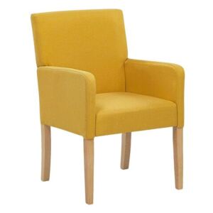 Jedálenská stolička ROCKY (textil) (žltá). Vlastná spoľahlivá doprava až k Vám domov