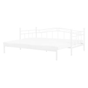 Jednolôžková posteľ 80 cm TULO (polyester) (biela) (s roštom). Vlastná spoľahlivá doprava až k Vám domov. 1018567
