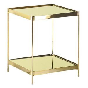 Príručný stolík ALISEA (zlatá) (malý). Vlastná spoľahlivá doprava až k Vám domov