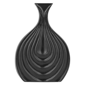 Váza TAMMIN 25 cm (sklolaminát) (čierna). Vlastná spoľahlivá doprava až k Vám domov